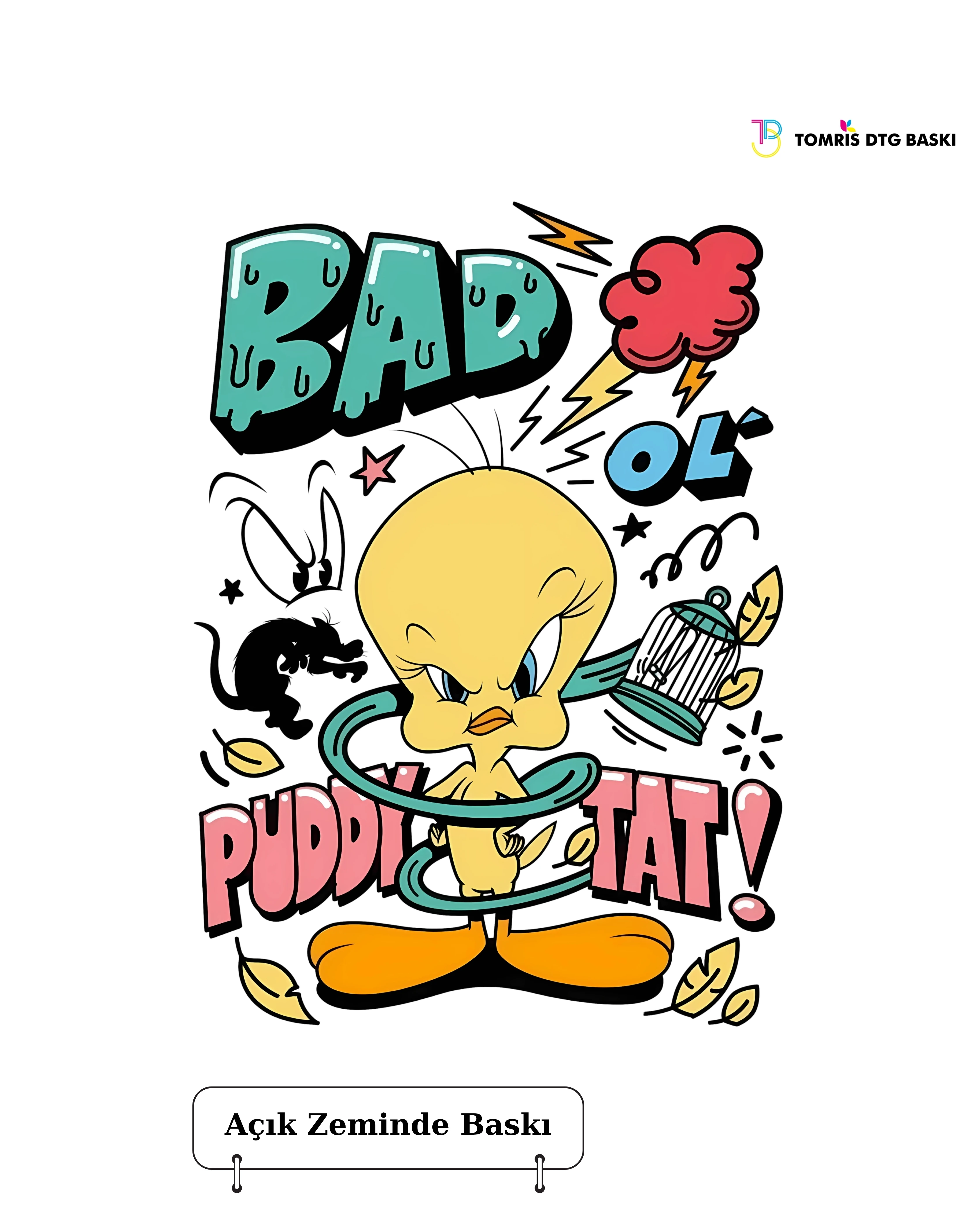 Tweety 1 Baskılı 
