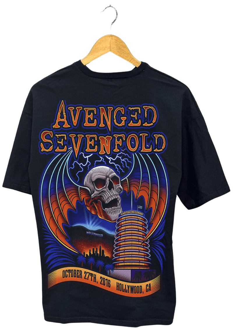 AVENGED SEVENFLOLD M1 METALİCA M1 PAMUKLU T-SHİRT