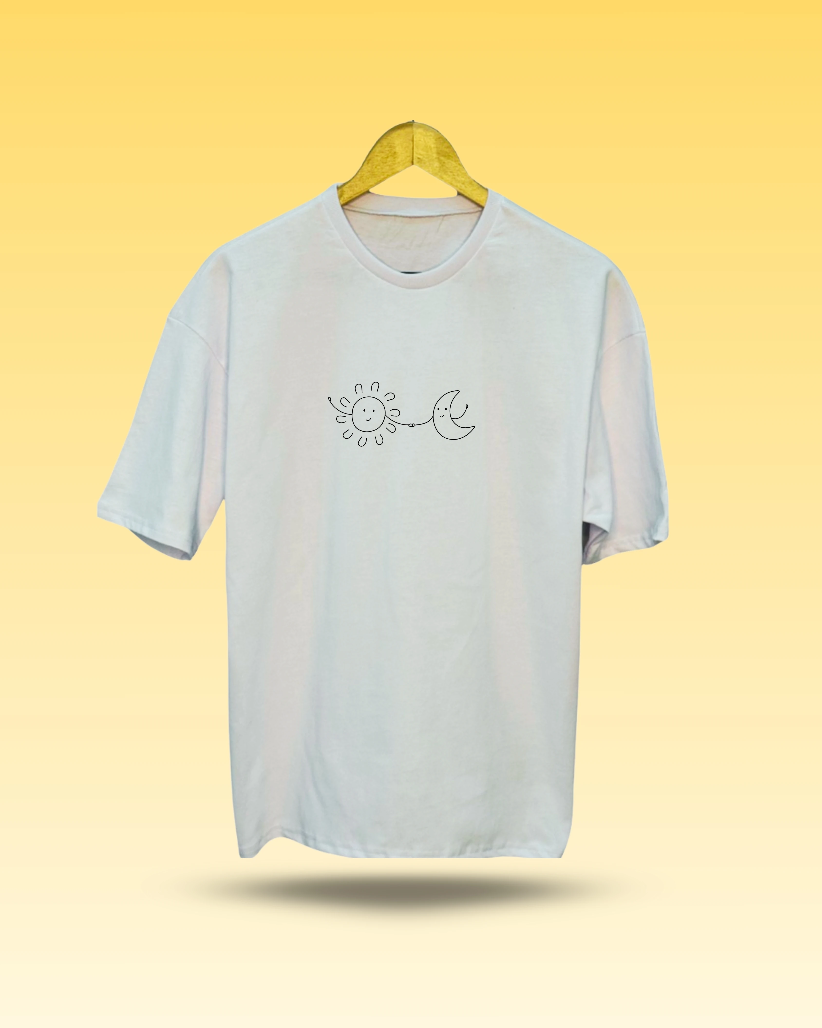 Ay Güneş Baskılı