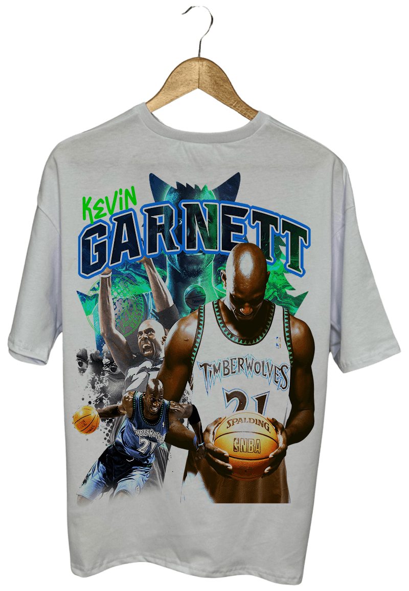 KEVIN GANETT PPAMUKLU T-SHİRT