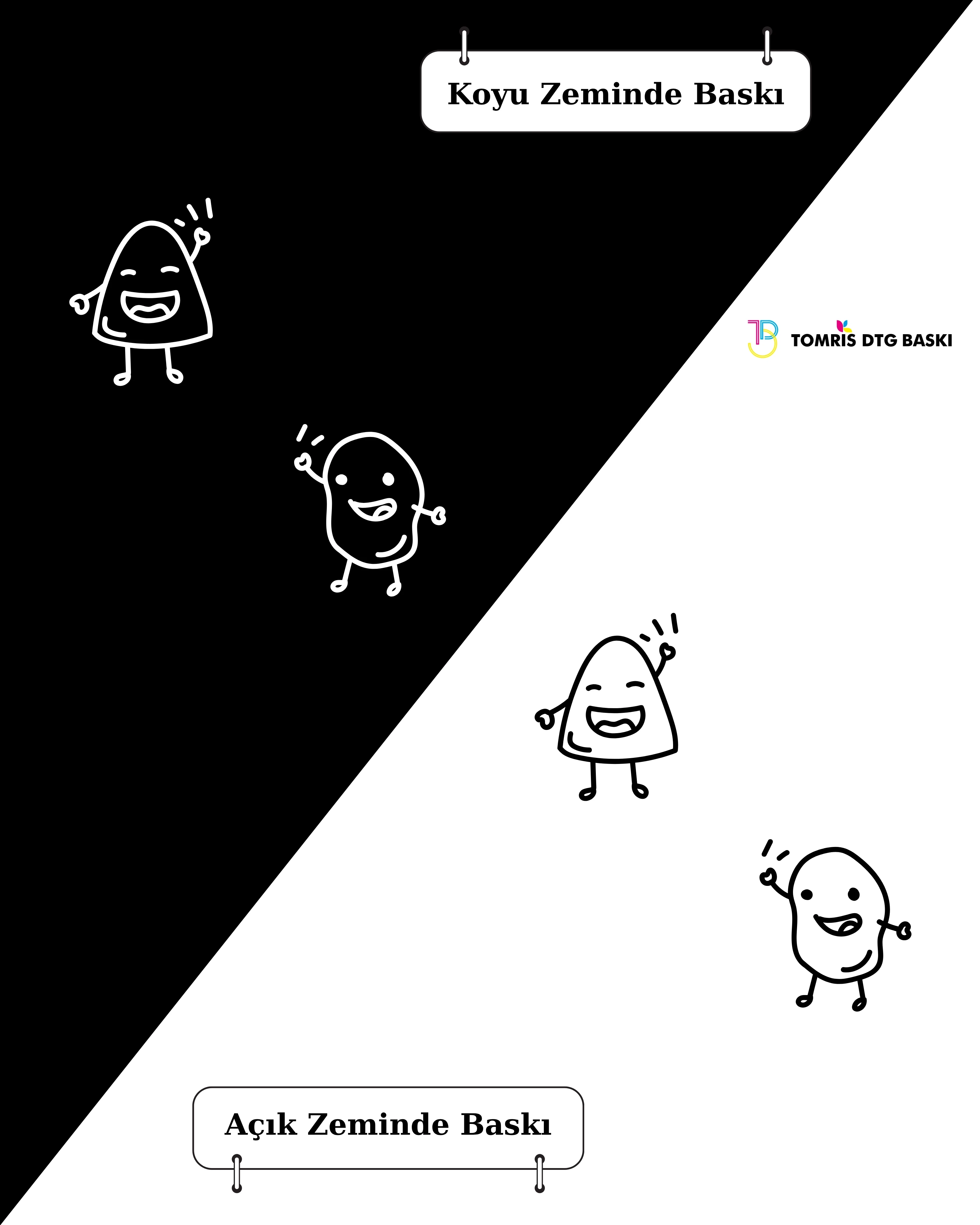 Pizza Patates Çift Tişörtü İkili