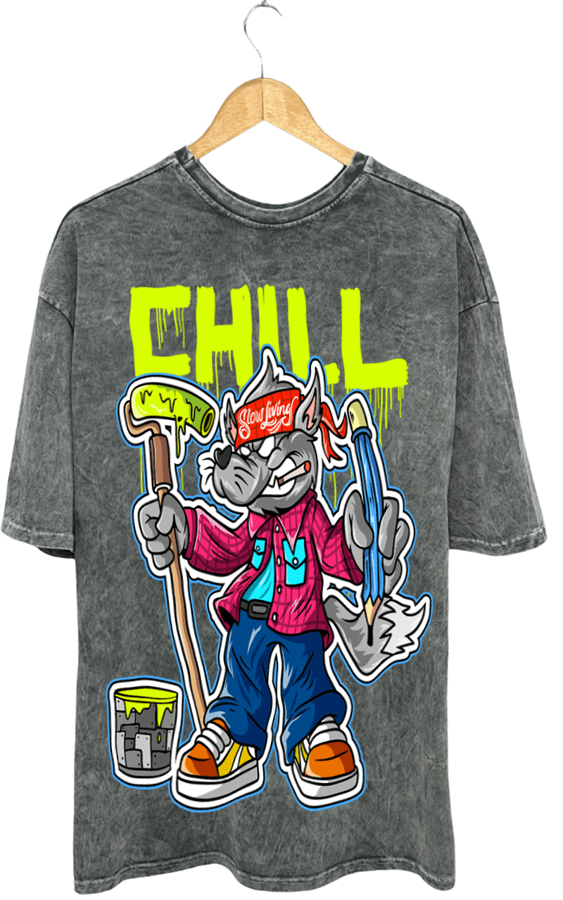 Chill Wolf tişört