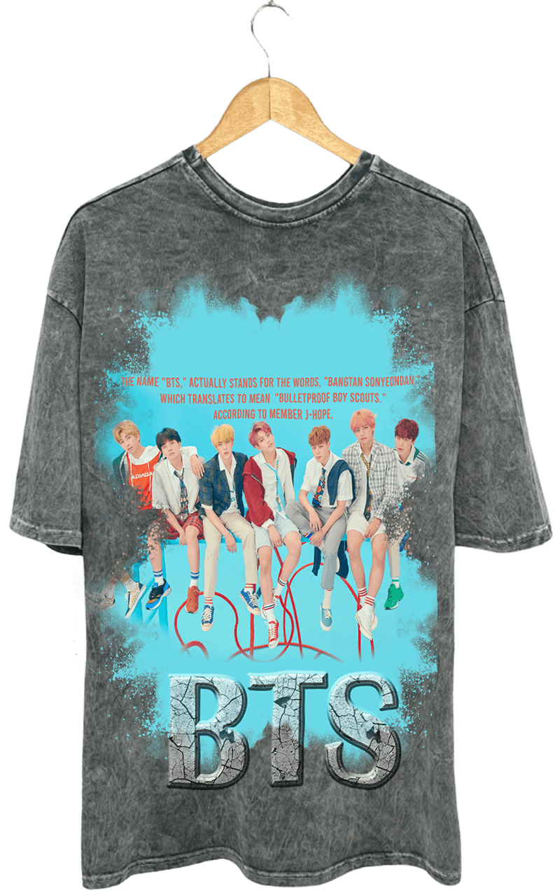 BTS PAMUKLU T-SHİRT
