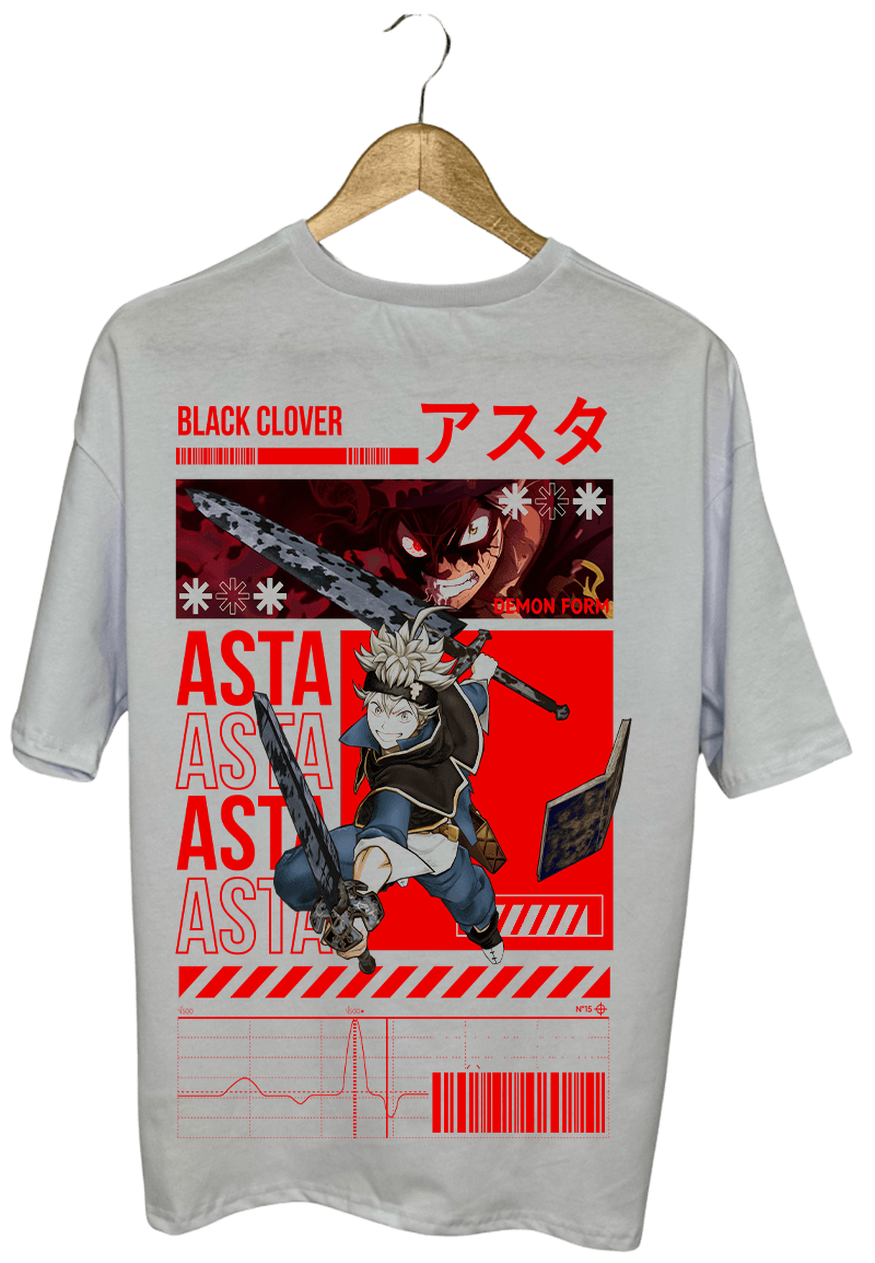 Ani̇me Asta  T-Shi̇rt