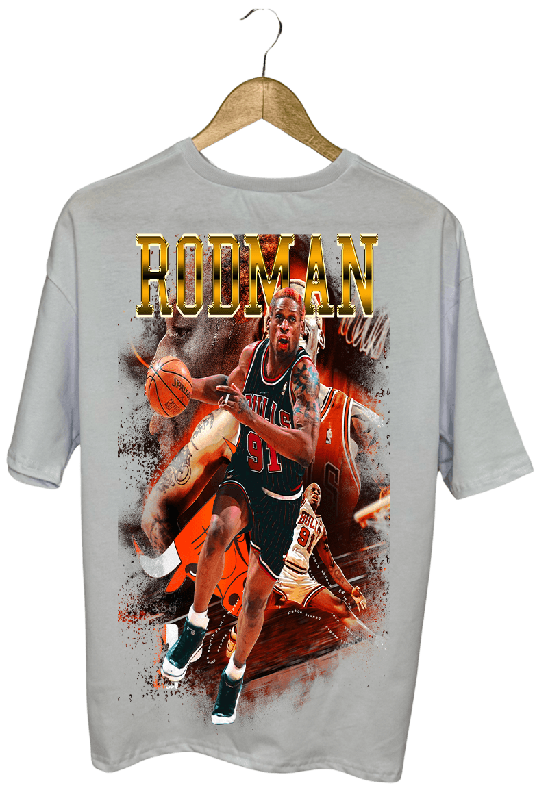 DENNİS RODMAN  PAMUKLU T-SHİRT