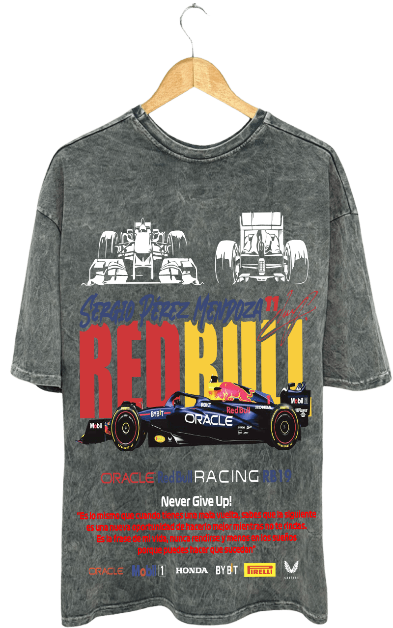 RB F1 SERGIO PEREZ PAMUKLU T-SHİRT