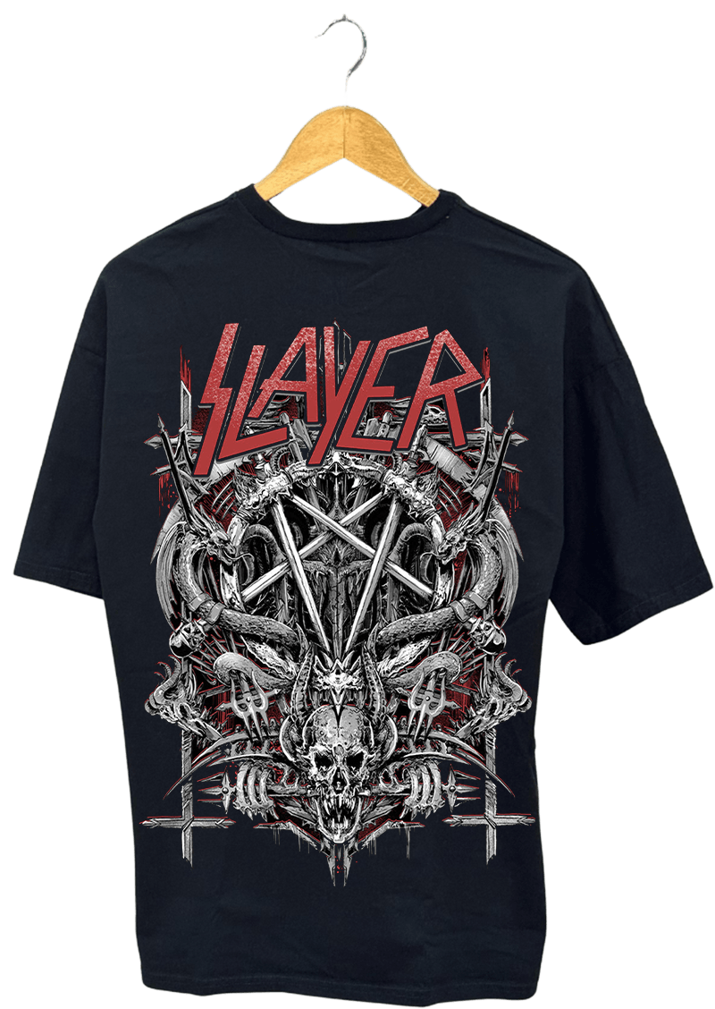 SLAYER PAMUKLU T-SHİRT