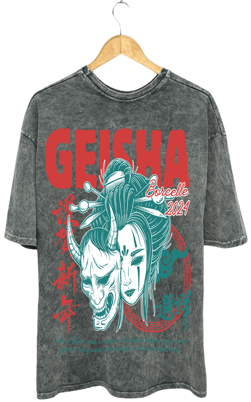 Geisha Veil T-shirt