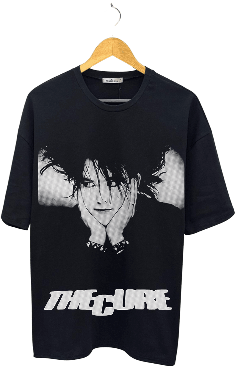 THE CURE BASKILI T-SHİRT