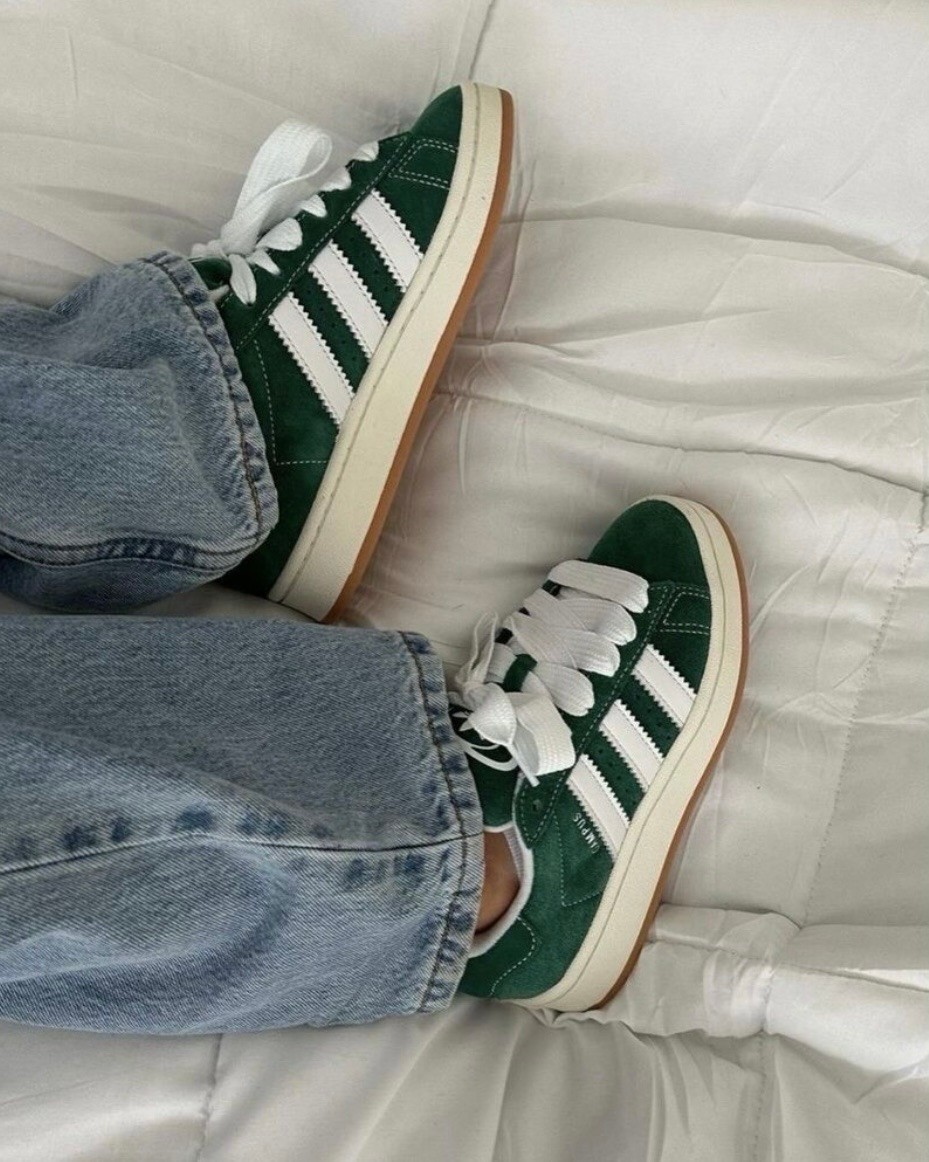 Adidas Campus 00s Dark Green Gum