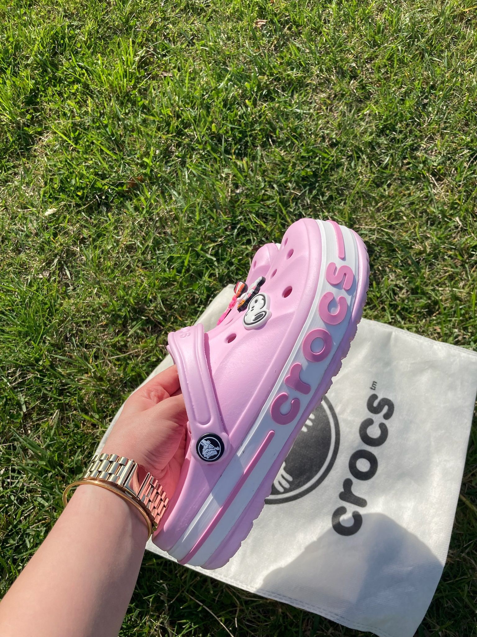 Crocs Bayaband -Pembe