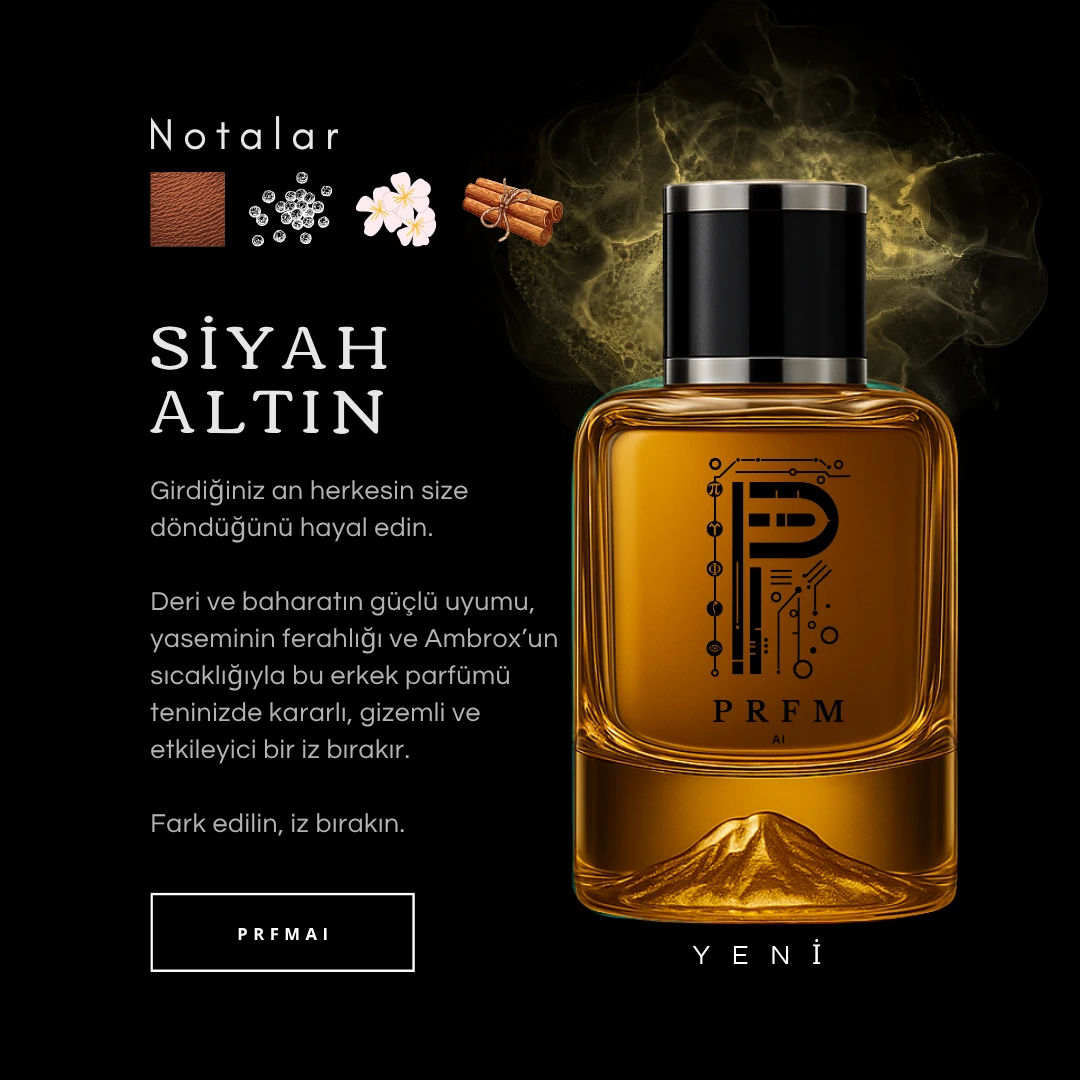 Erkek - Siyah Altın