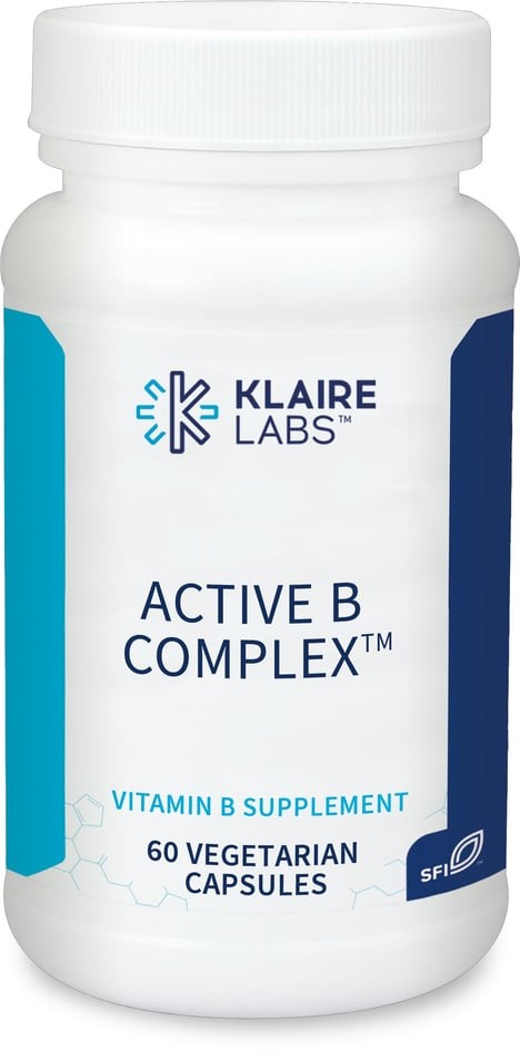 Klaire Labs Active B Complex 60 Kapsül