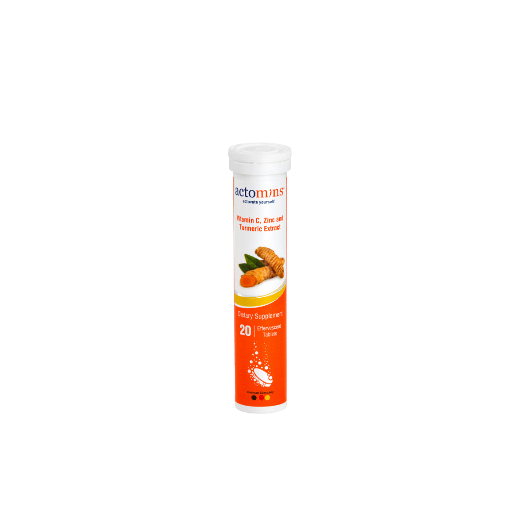 ACTO® VIT | C Vitamini, Çinko ve Zerdeçal Ekstresi 20 Efervesan Tablet