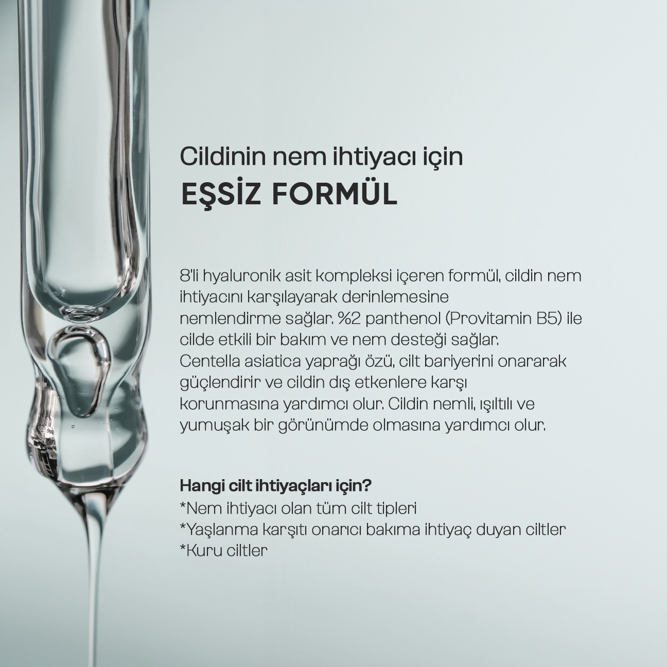 Hyaluronik Asit Serum Nemlendirici Cilt Bakım Serumu 30 Ml