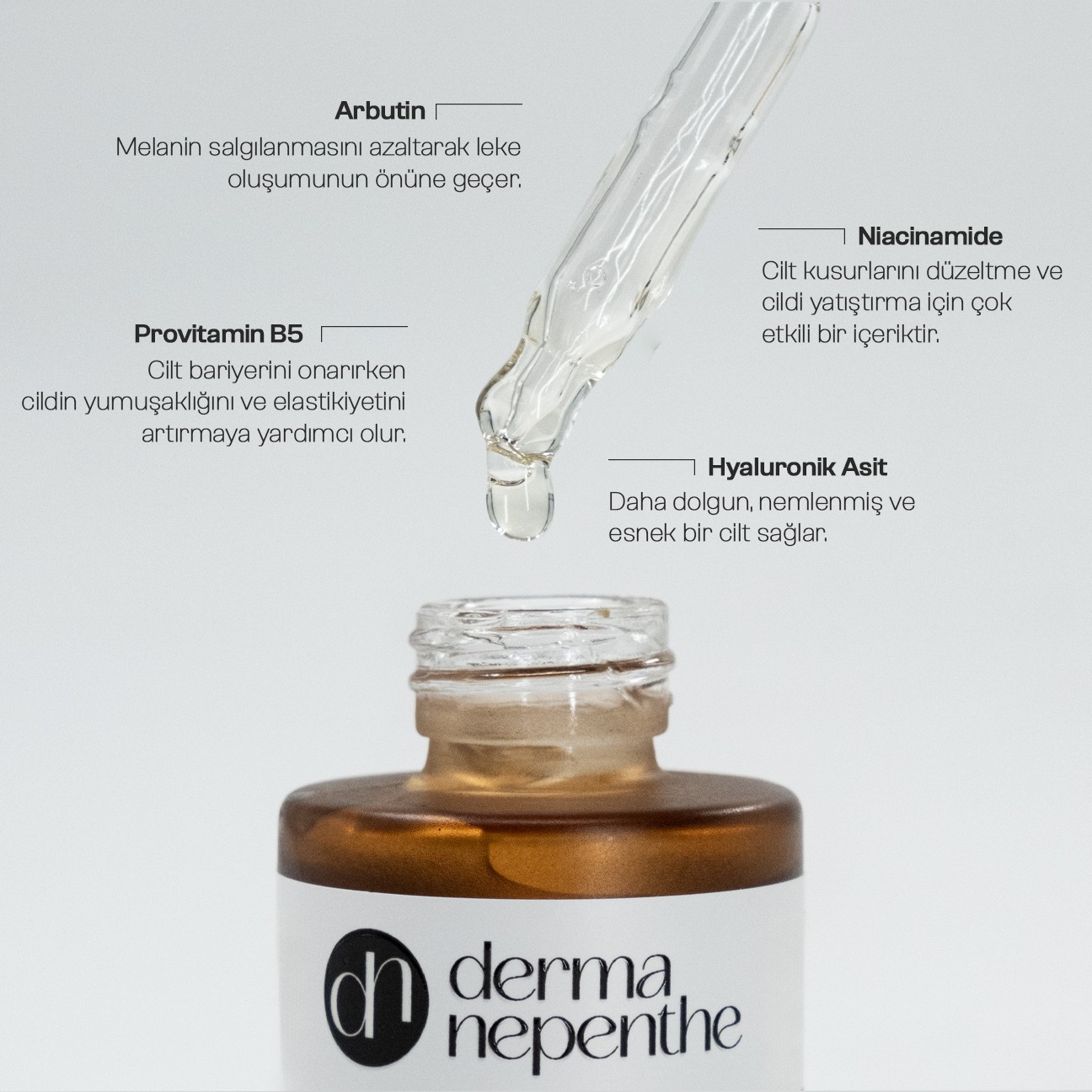 Lekeli ve Lekeye Eğilimli Ciltler İçin - AHA Tonik, Arbutin Serum, Nemlendirici El ve Yüz Bakım Kremi 3'lü Set