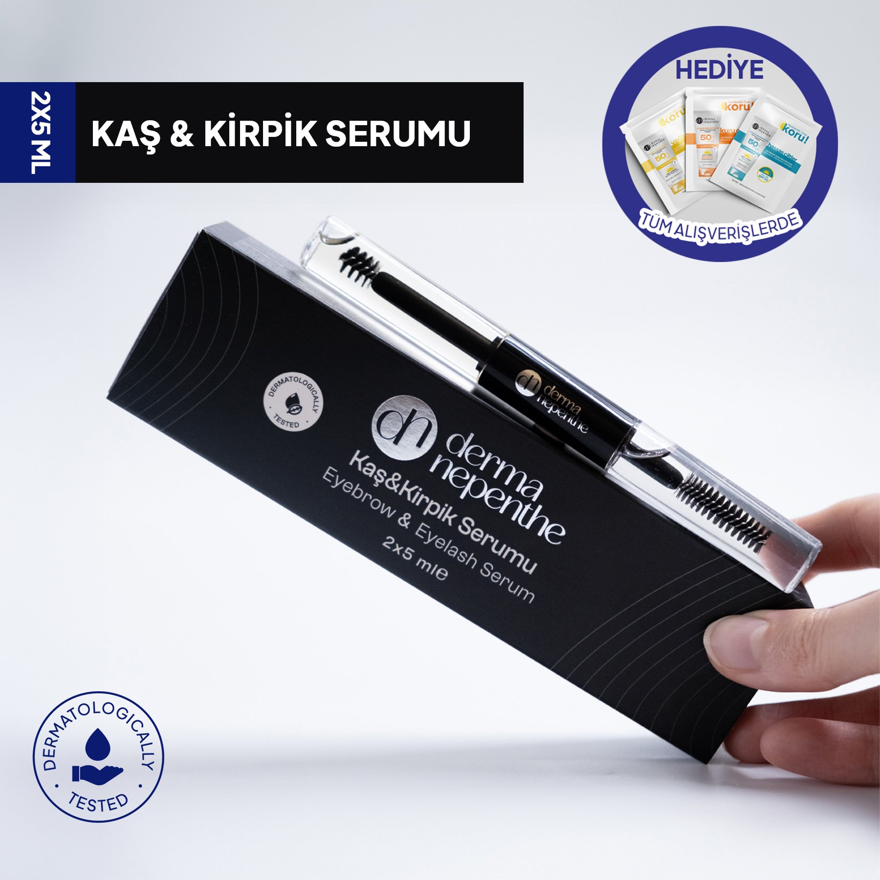 Kaş / Kirpik Bakım Serumu 2x5 Ml main variant image