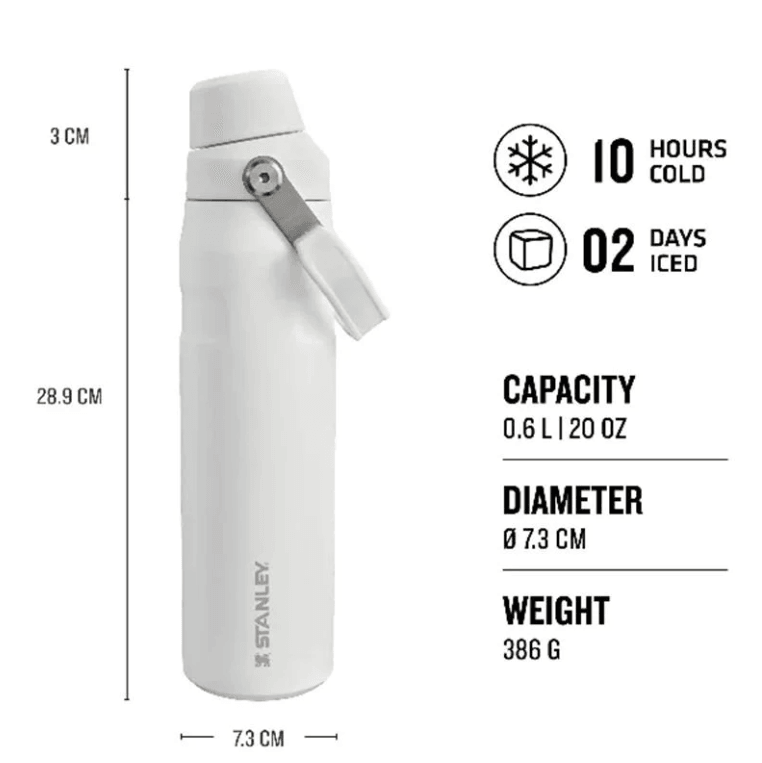  Stanley The Aerolight Iceflow Beyaz 0.60 lt Soğuk Su Termosu