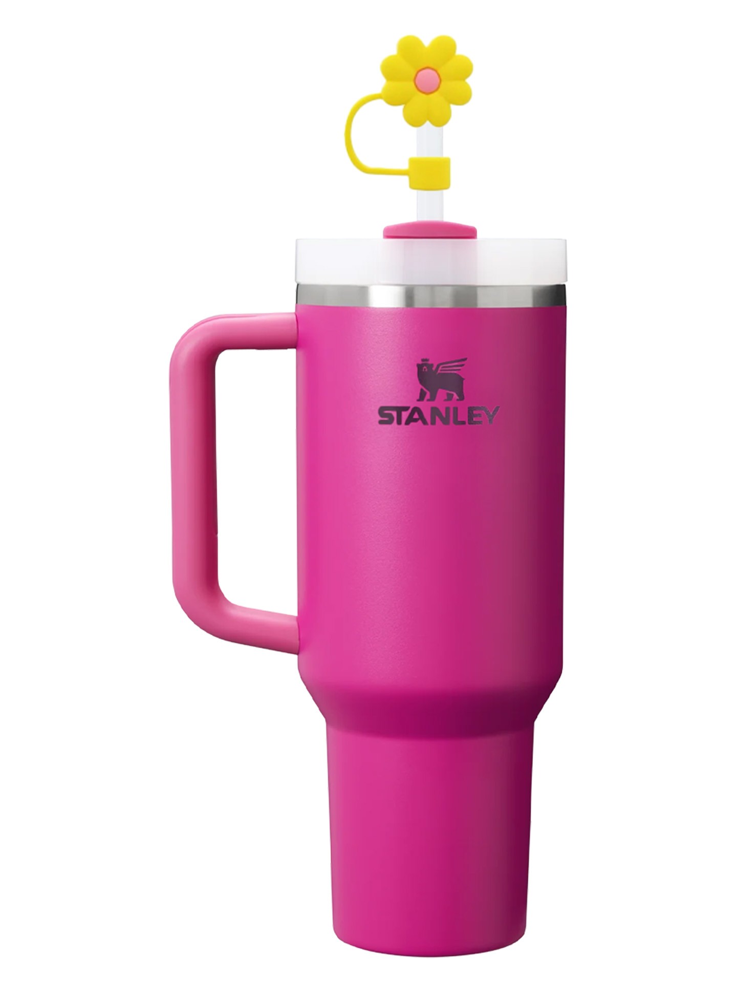Stanley & Quencher Uyumlu Çiçekli Termos ve Bardak Pipetleri 10 mm 2 Adet