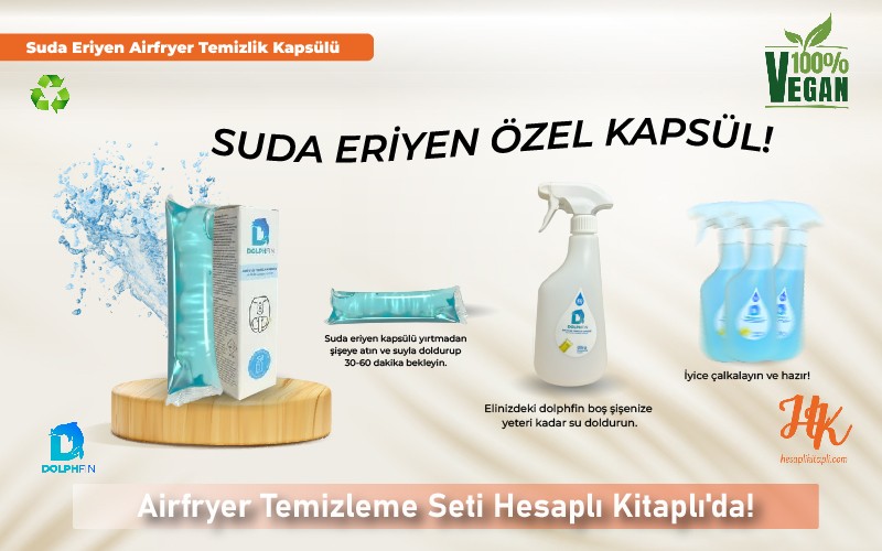 Airfryer Temizleme Seti Hesaplı Kitaplı'da