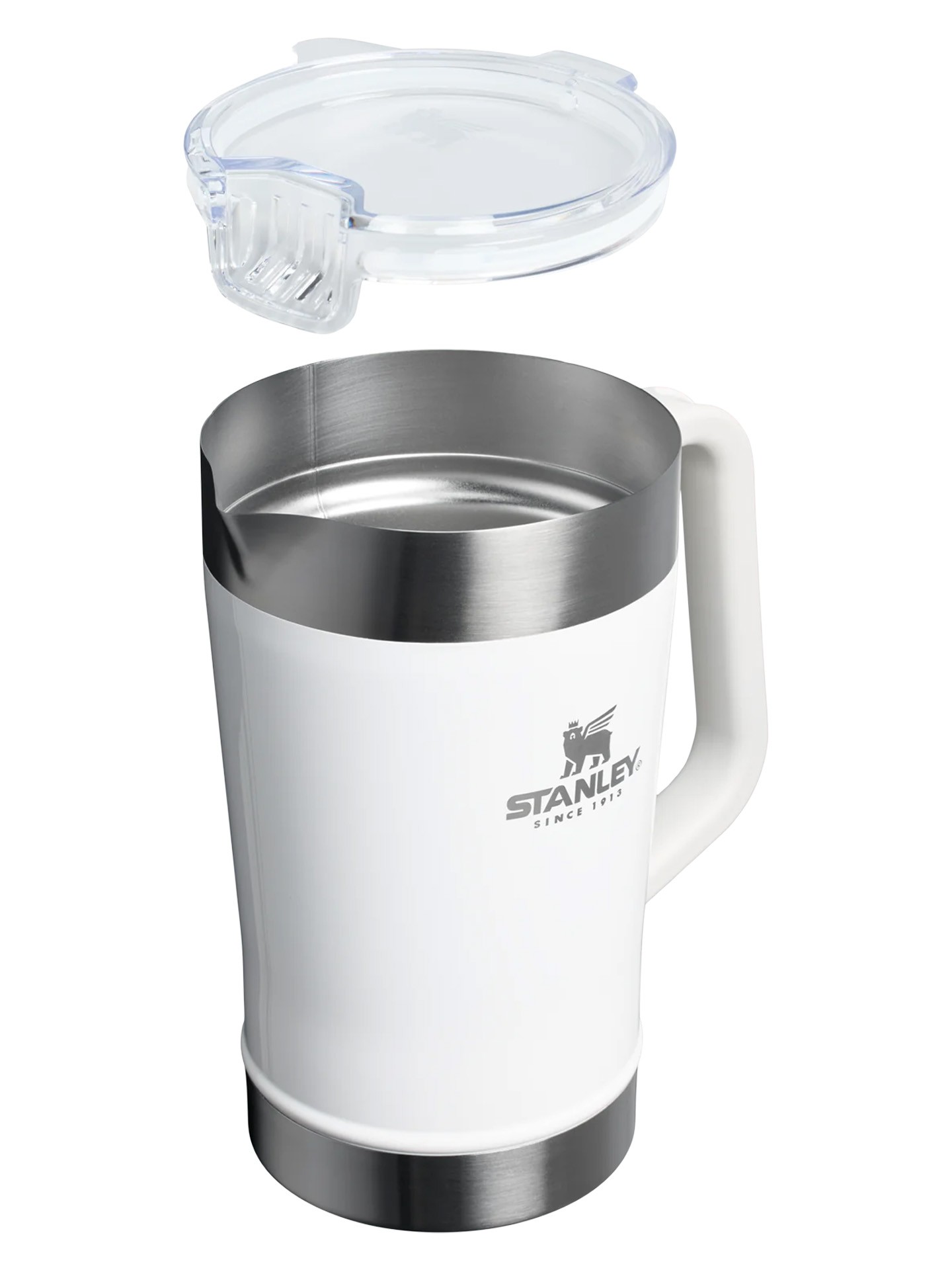 Classic Stay Chill Beer Pitcher Frost Beyaz Sürahi 1.9L