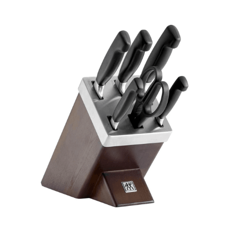 Zwilling Kendinden Bilemeli Bıçak Bloklu 7 Parça Bıçak Seti