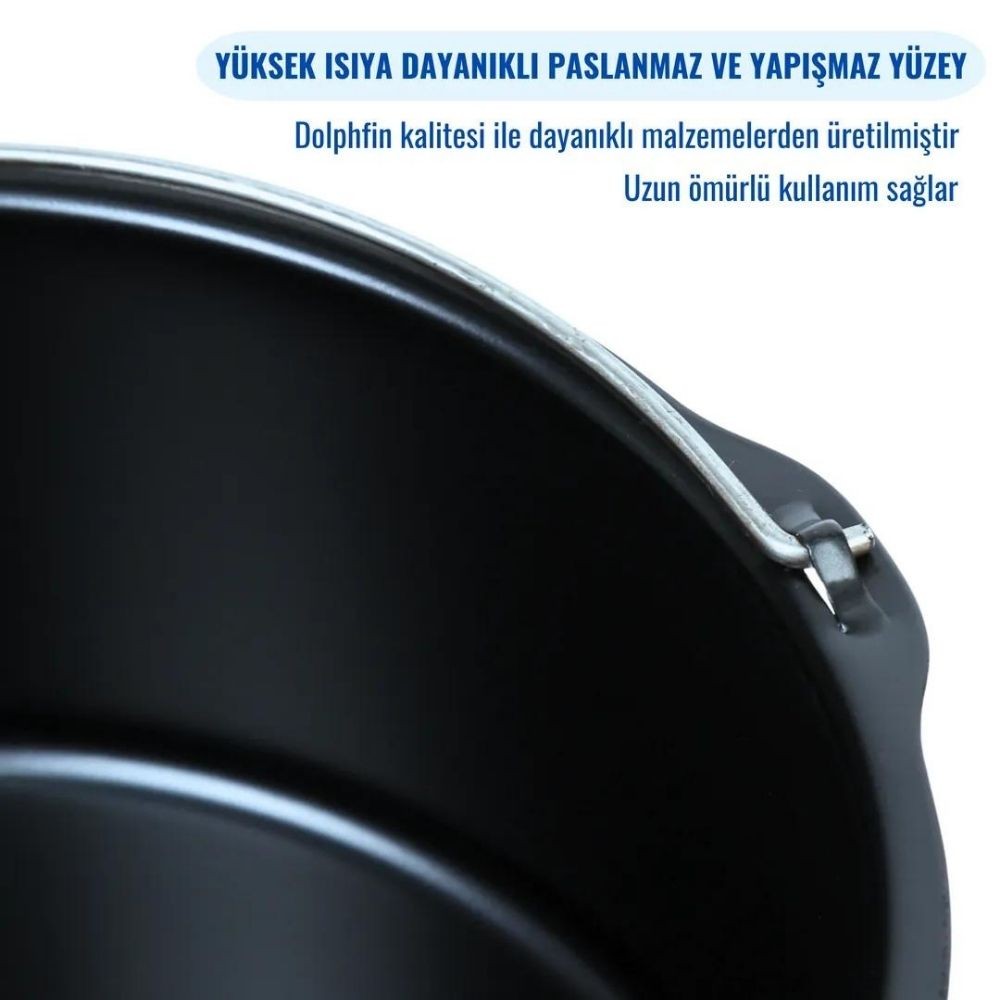 Dolphfin Airfryer Sulu Yemek Tenceresi  