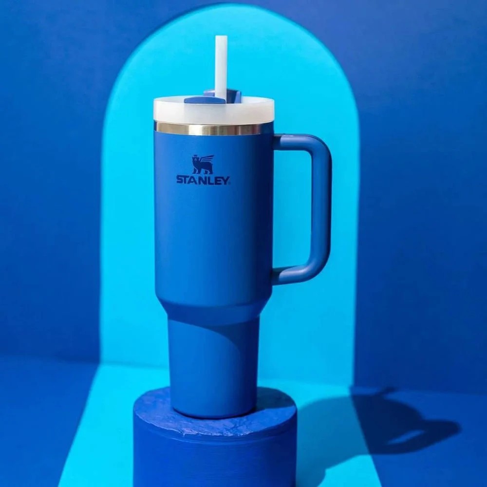 Stanley Quencher Mavi 1.18 lt Pipetli Termos Bardak