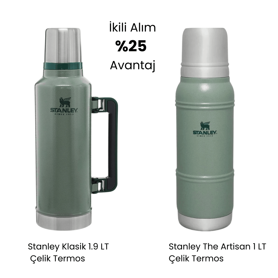 Stanley Klasik 1.9 LT ve Stanley The Artisan 1 LT Avantaj Seti