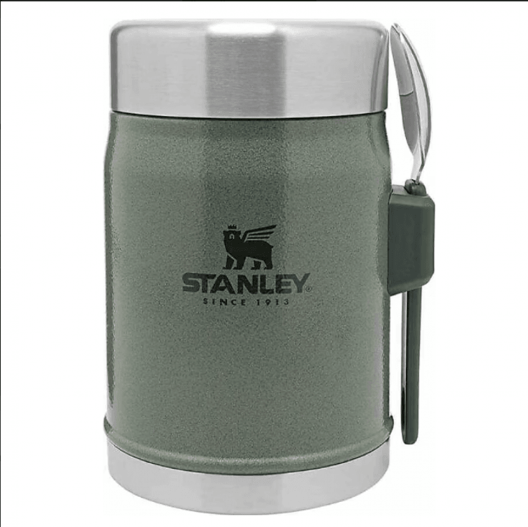 Stanley Klasik Kaşıklı Yeşil 0.40 lt Çelik Yemek Termosu