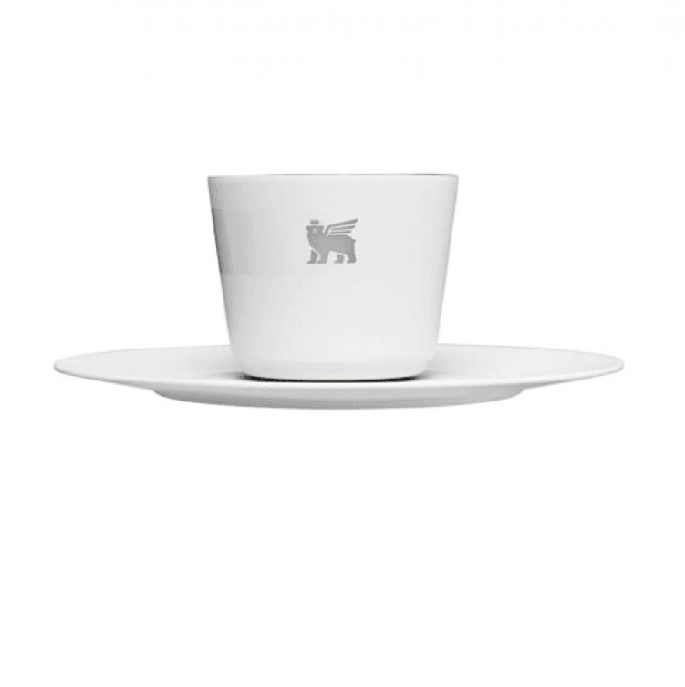 Stanley The DayBreak Demitasse Cup & Stillness Saucer Fincan ve Tabak 0,06 LT Beyaz