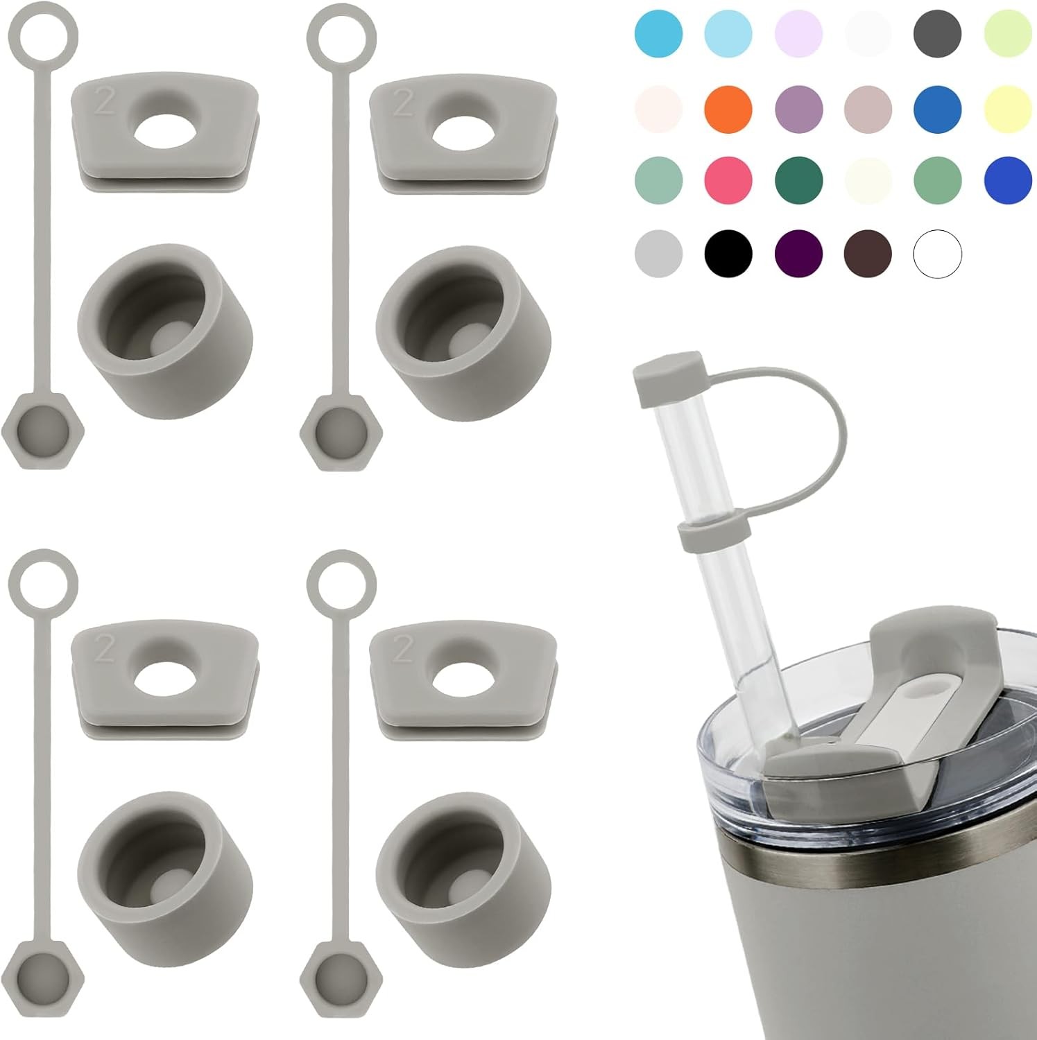 Stanley Quencher Dökülmeye Önleyici Sızdırmaz 3'lü Set