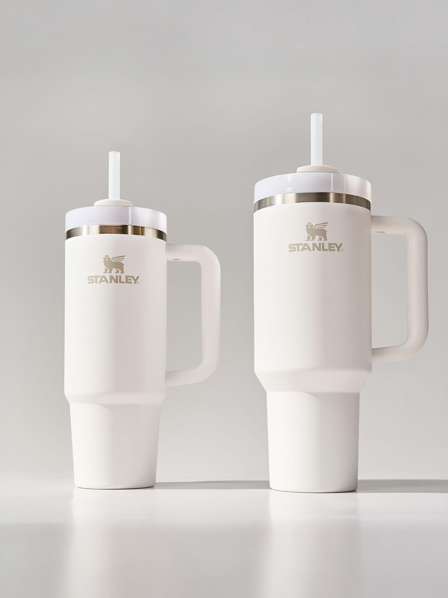 Stanley Quencher Frost Beyaz 1.18 lt Pipetli Termos Bardak