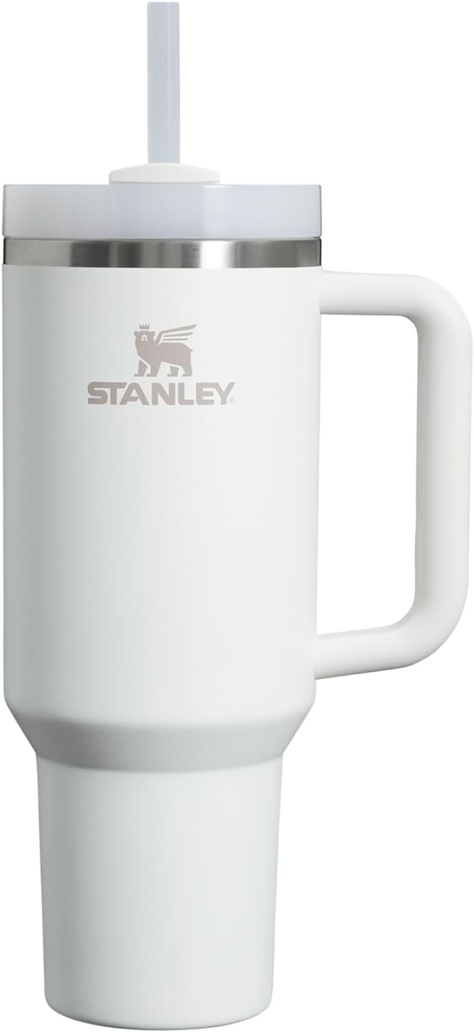 Stanley Quencher Beyaz 1.18 lt Pipetli Termos Bardak