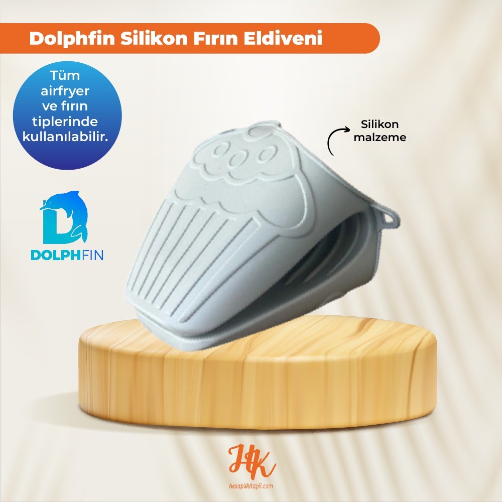 Dolphfin 2'li Silikon Fırın Eldiveni