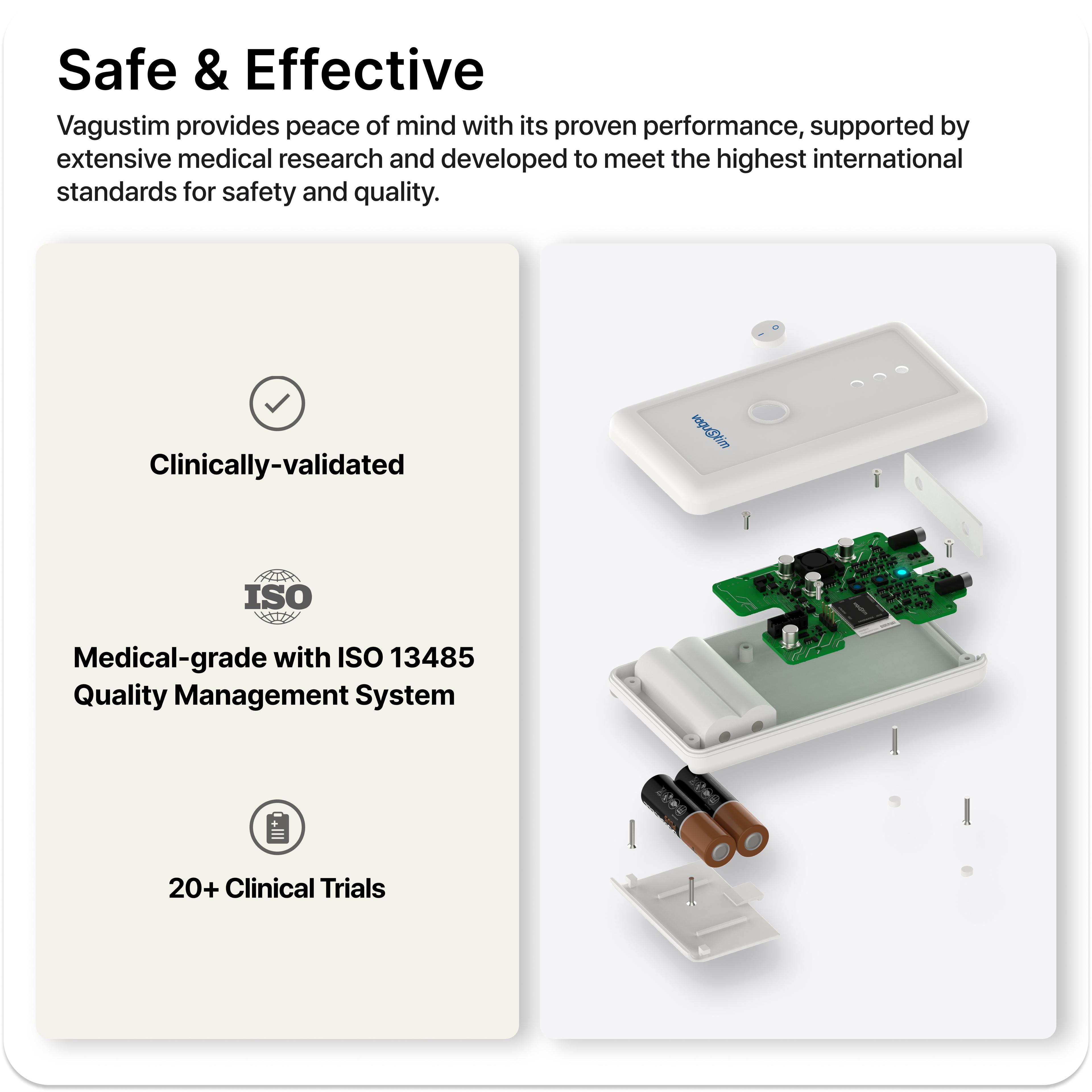 Vagustim VNS (Vagus Nerve Stimulation) Device