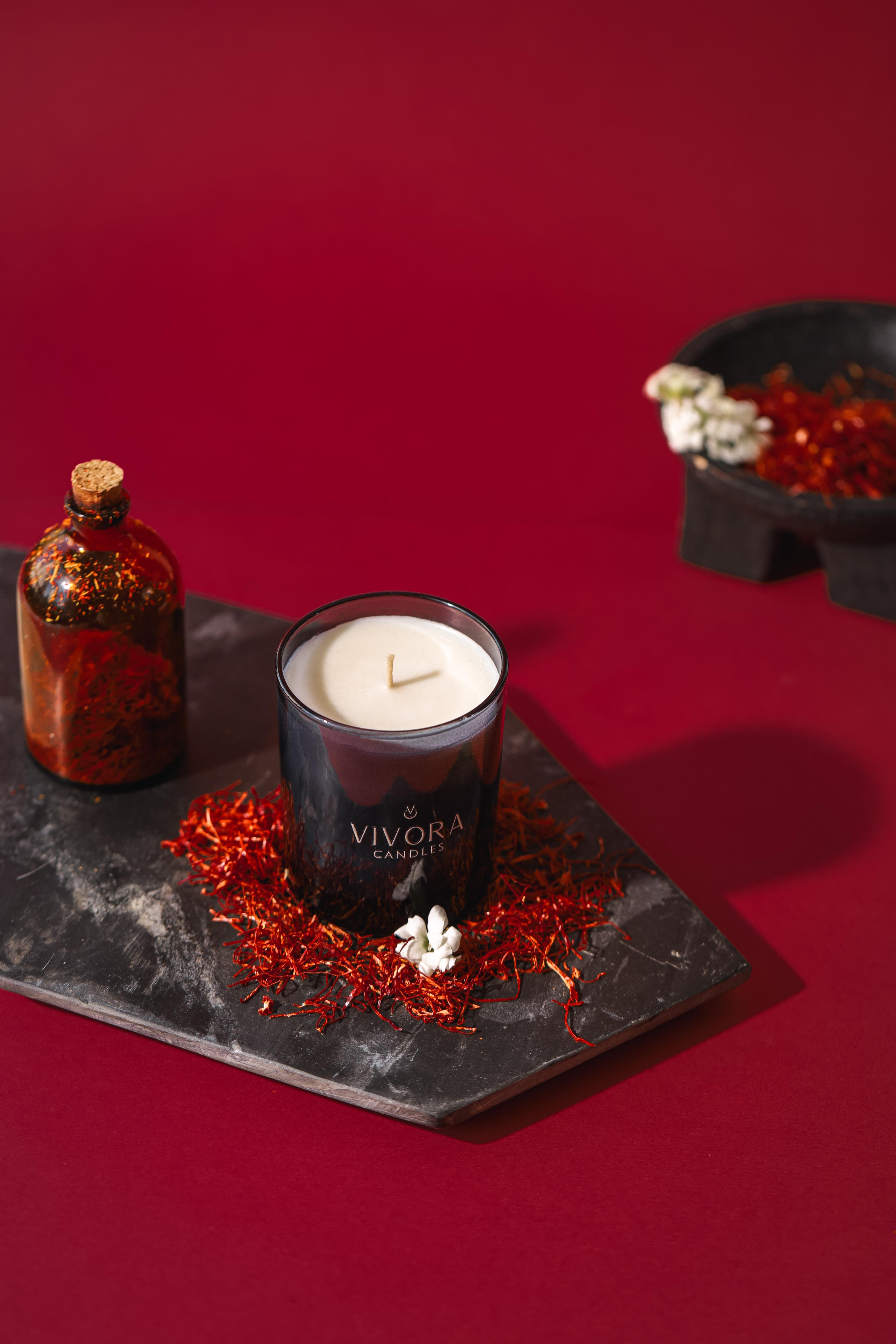 Crimson Saffron Cam Mum - Black Edition - Small