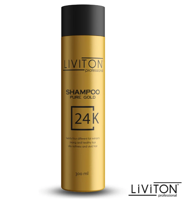 24K Pure Gold Serisi Altın Saç Şampuanı 300ml