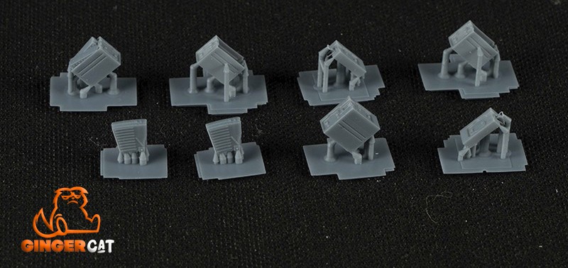 GINGER CAT 35202 1/35 2cm Flak Magazines & Ammunition Boxes 3d print parts