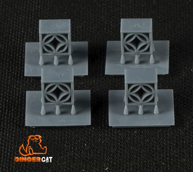 GINGER CAT 35430 1/35 Concrete Breeze Blocks Version 17 3d print parts