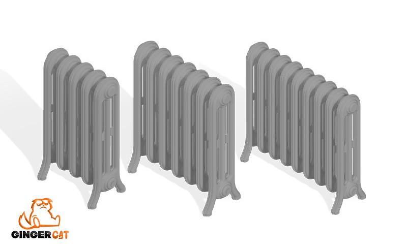 GINGER CAT 35438 1/35 Radiator Mix 3d print parts