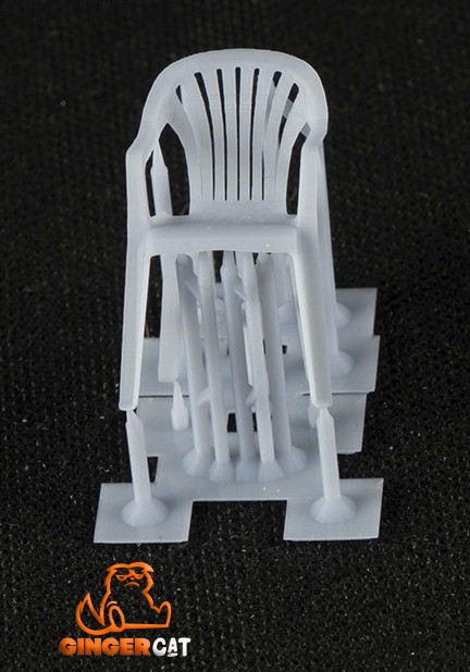 GINGER CAT 35442 1/35 Plastic Chairs 3d print parts