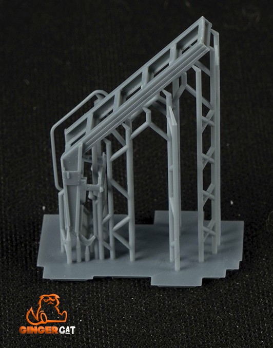 GINGER CAT 48101 1/48 F-16 Ladder 3d print part