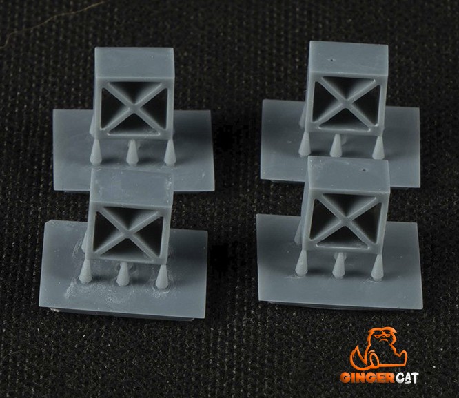 GINGER CAT 35431 1/35 Concrete Breeze Blocks Version 18 3d print parts