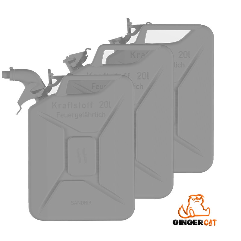 GINGER CAT 35330 1/35 German Jerry Can Set - Sandrik Waffen SS 3d print parts