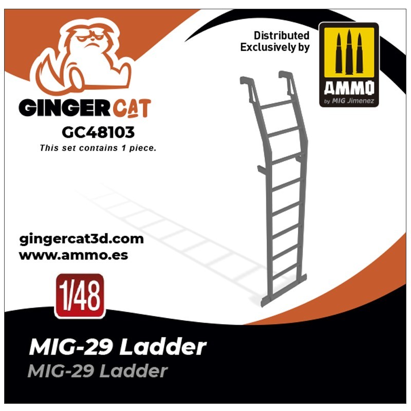 GINGER CAT 48103 1/48 Mig-29 Ladder 3d print part