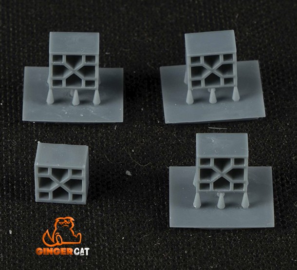 GINGER CAT 35429 1/35 Concrete Breeze Blocks Version 16 3d print parts