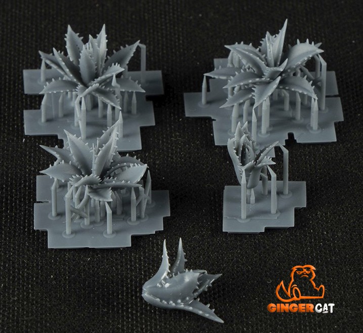 GINGER CAT 35801 1/35 Agave Plant 3d print parts