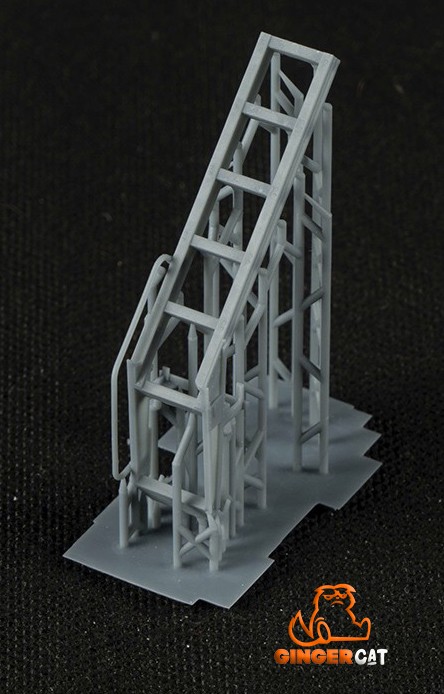 GINGER CAT 48101 1/48 F-16 Ladder 3d print part