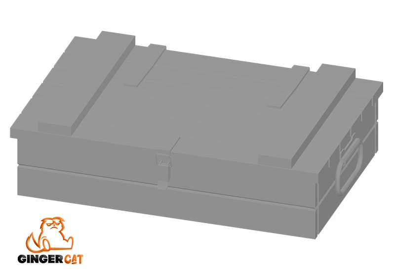 GINGER CAT 35213 1/35 7.62cm T34 Tank Ammo Crates 3d print parts